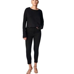 Aritzia Denim Forum The Lola High Rise Skinny Crop